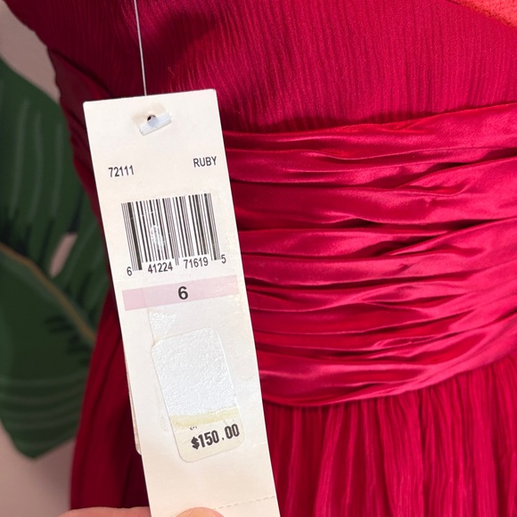 Maggy London Red Silk Halter Dress - Picture 8 of 8